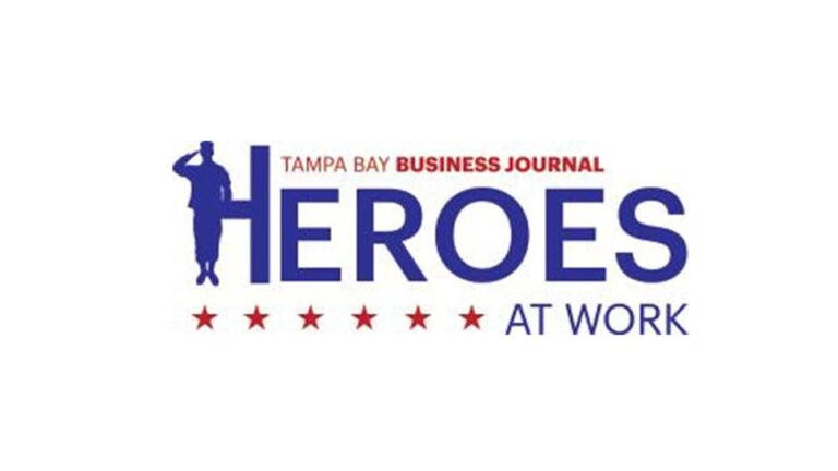 Tampa Bay Business Journal Recognizes Heroes at Work Honorees at Inaugural Event